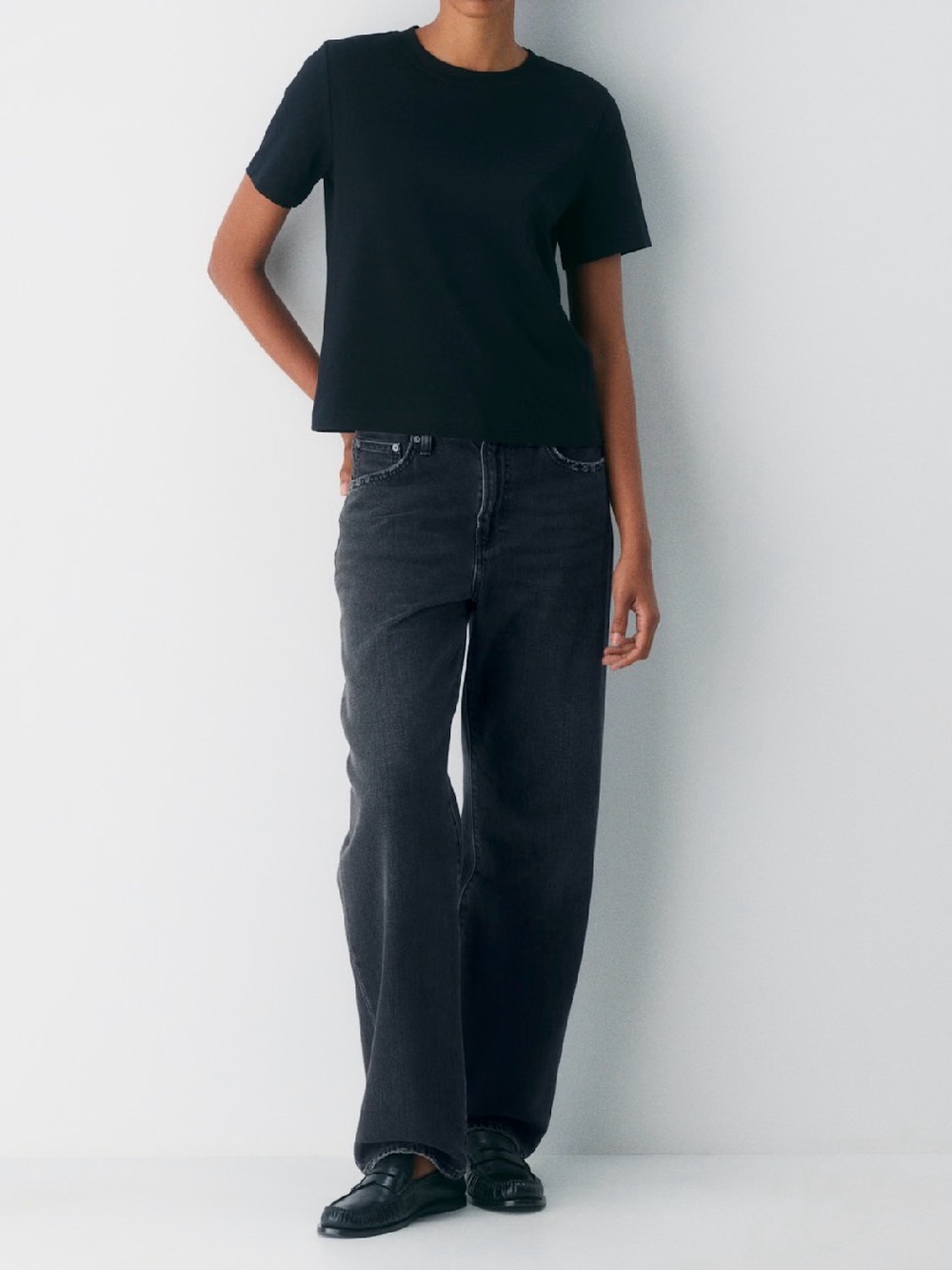 Denim Forum The '90s Marlo Hi-Rise Baggy‎ Jean size 25